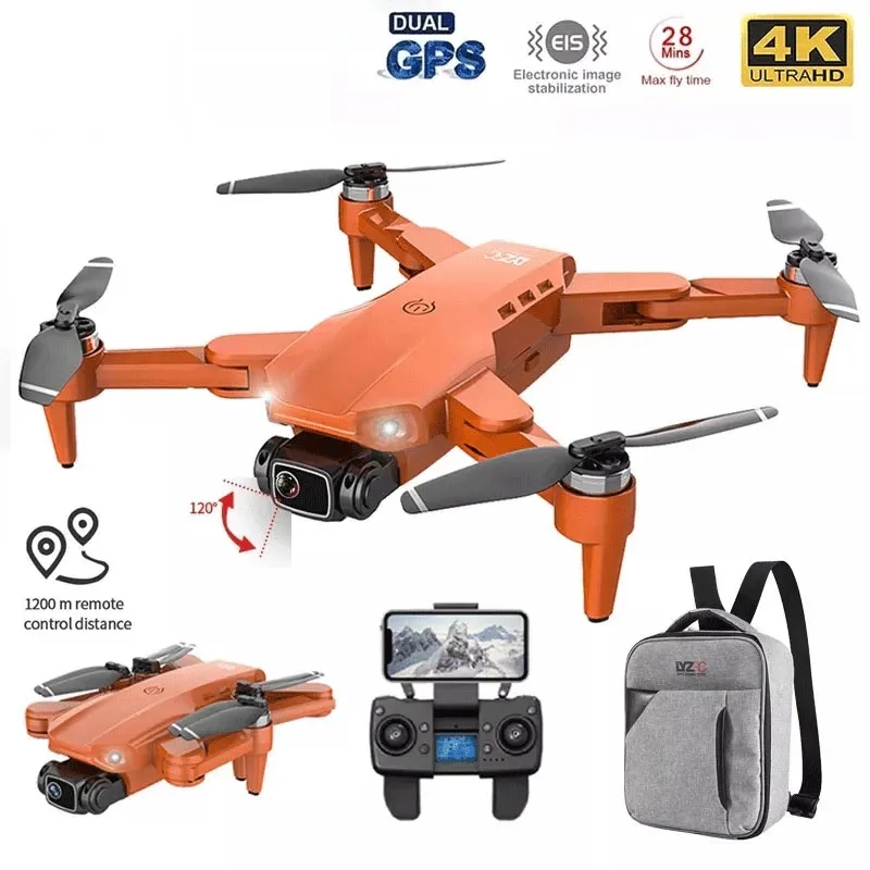Drone L900 Pro 4K Professional - огляд і ціна Rc Helicopter Electric