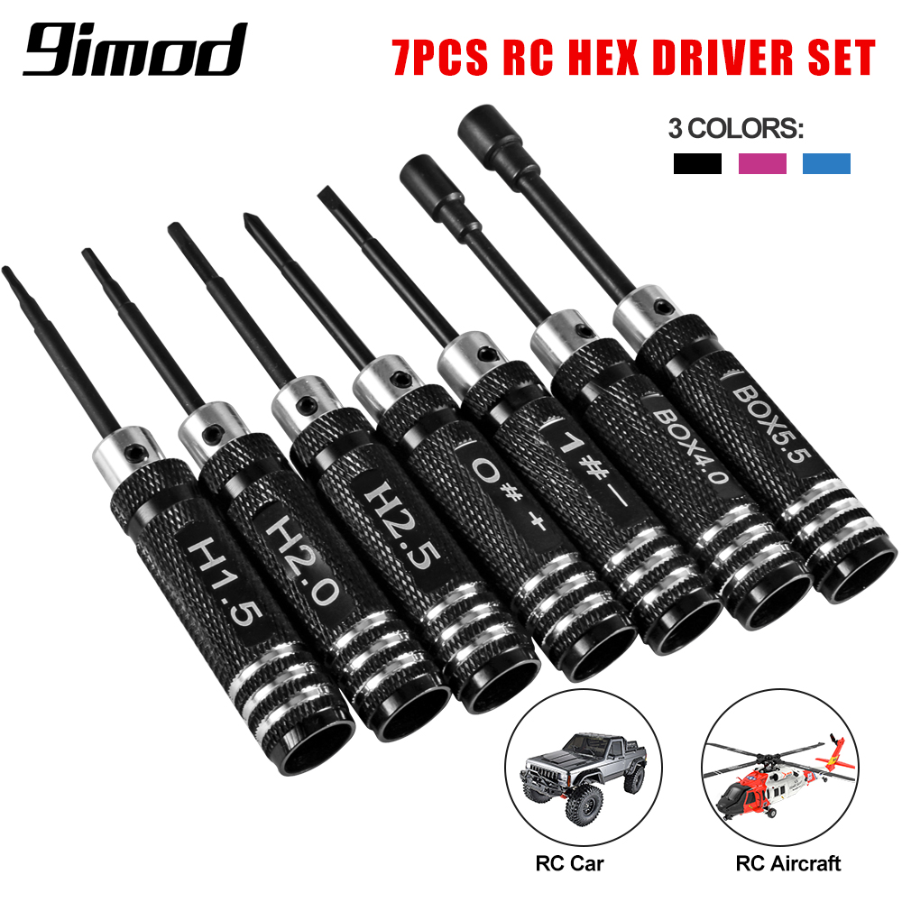 9IMOD RC Hex Driver Set Metal  - огляд і ціна Rc Helicopter Tool Kit